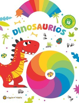 CRAYONES DE COLORES. DINOSAURIOS | Editorial Guadal S.A.
