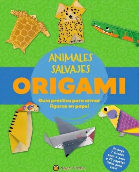 MUNDO ORIGAMI - ANIMALES SALVAJES | Editorial Guadal S.A.
