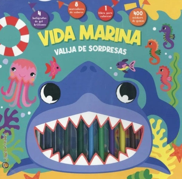 VIDA MARINA-VALIJA DE SORPRESAS | Editorial Guadal S.A.