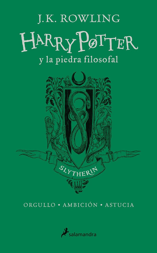 Harry Potter y la piedra filosofal (edición Slytherin del 20° aniversario) (Harry Potter 1) | J. K.  Rowling