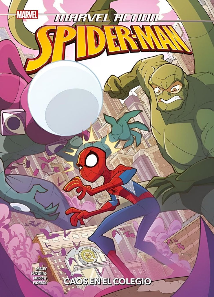 Marvel Action. SpiderMan #06: Caos en el colegio | Sarah Graley
