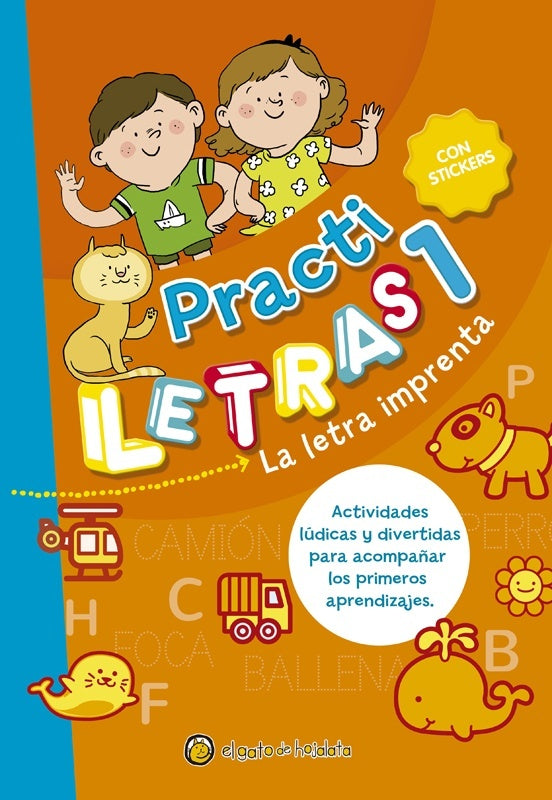 Practiletras 1. La letra imprenta | EL GATO DE HOJALATA