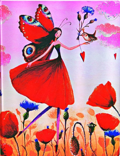 Poppy Field: 5-year. Diario tapa dura  | Paper Blanks