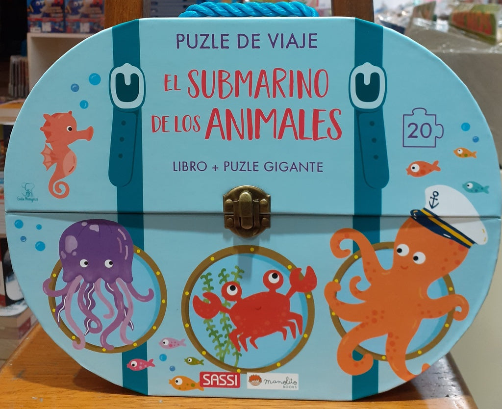 SUBMARINO DE LOS ANIMALES, EL. PUZLE GIGANTE | Sassi