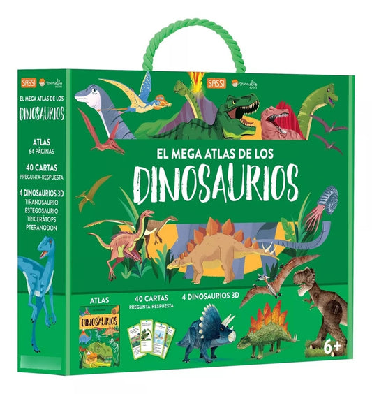 MEGA ATLAS DE LOS DINOSAURIOS, EL | Sassi