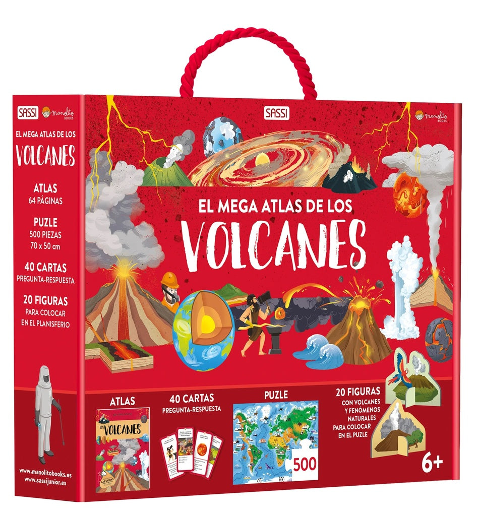 MEGA ATLAS DE LOS VOLCANES, EL | Sassi
