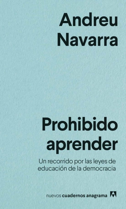 Prohibido aprender | NAVARRA ANDREU