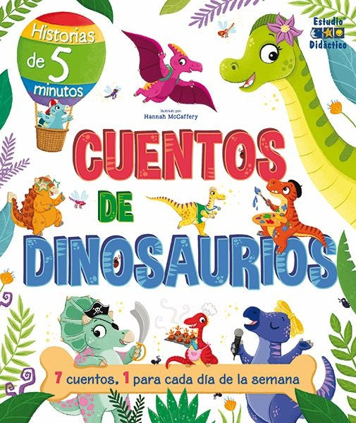 Cuentos de dinosaurios. Historias de 5 minutos | Estudio Didáctico