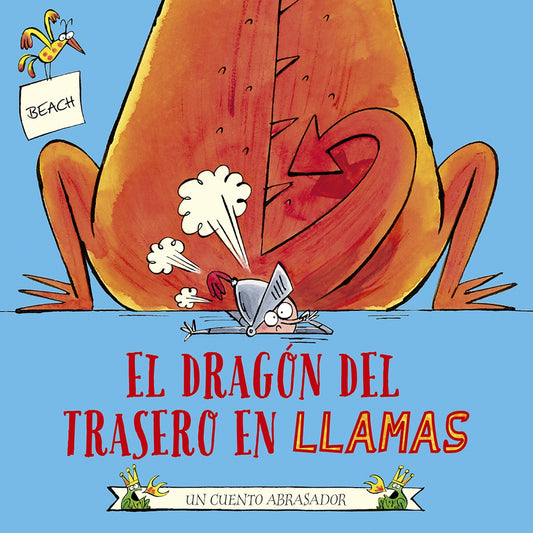El dragón del trasero en llamas | Beach