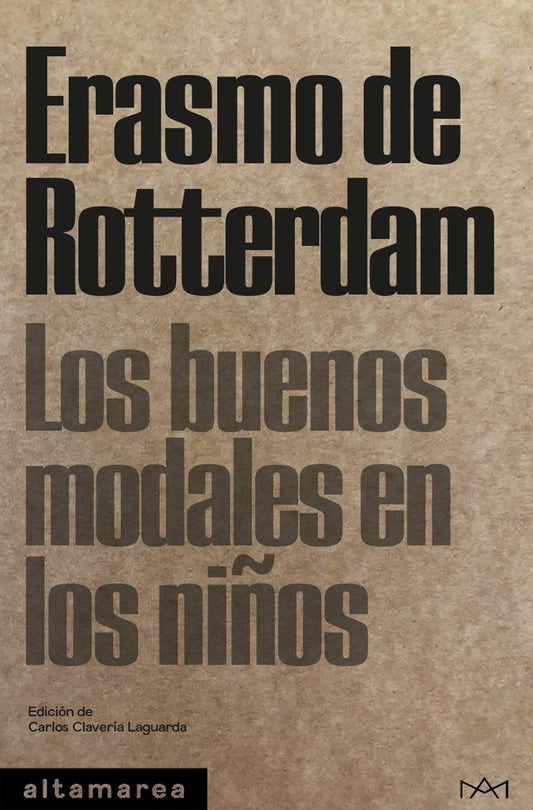 Los buenos modales en los niños  | ERASMO DE ROTTERDAM