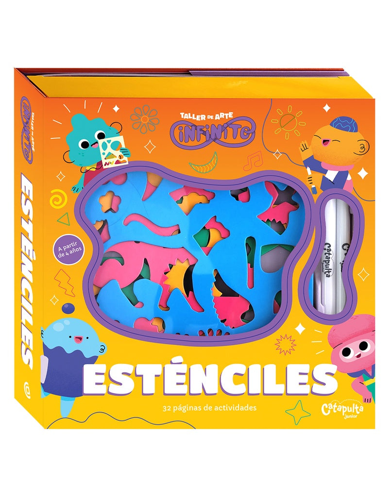 Taller de arte infinito - Esténciles | Varios autores