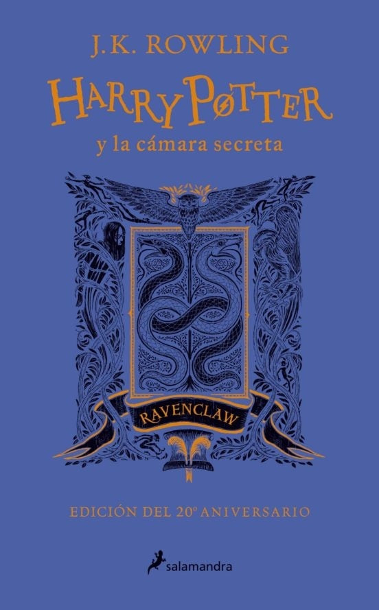 Harry Potter y la camara secreta (edición Ravenclaw del 20° aniversario) (Harry Potter 2) | J. K.  Rowling