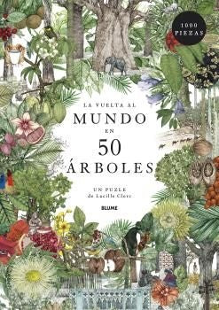 VUELTA AL MUNDO EN 50 ARBOLES, LA. PUZLE | LUCILLE CLERC