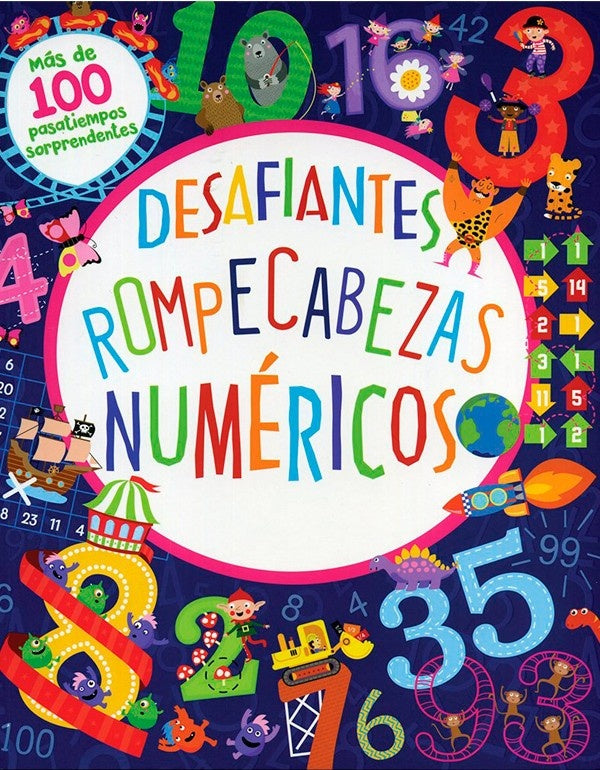 Desafiantes rompecabezas numéricos | Parragon