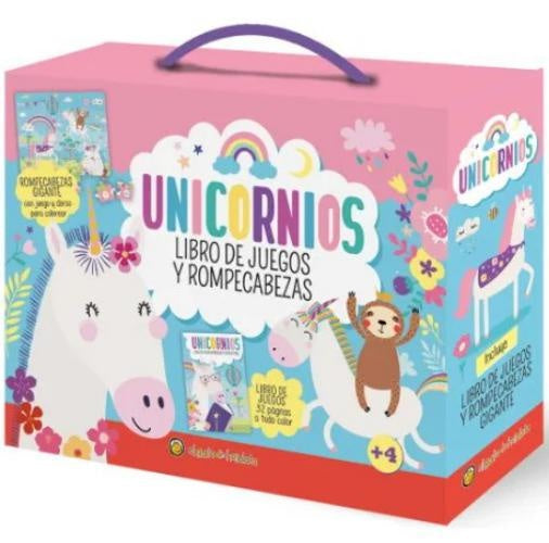 Unicornios. Valija diversión sorpresa | Editorial Guadal S.A.