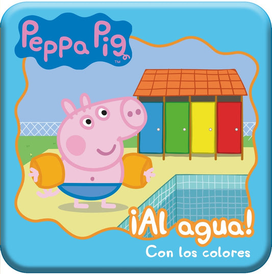 ¡Al agua! Con los colores. Peppa Pig | Editorial Guadal S.A.