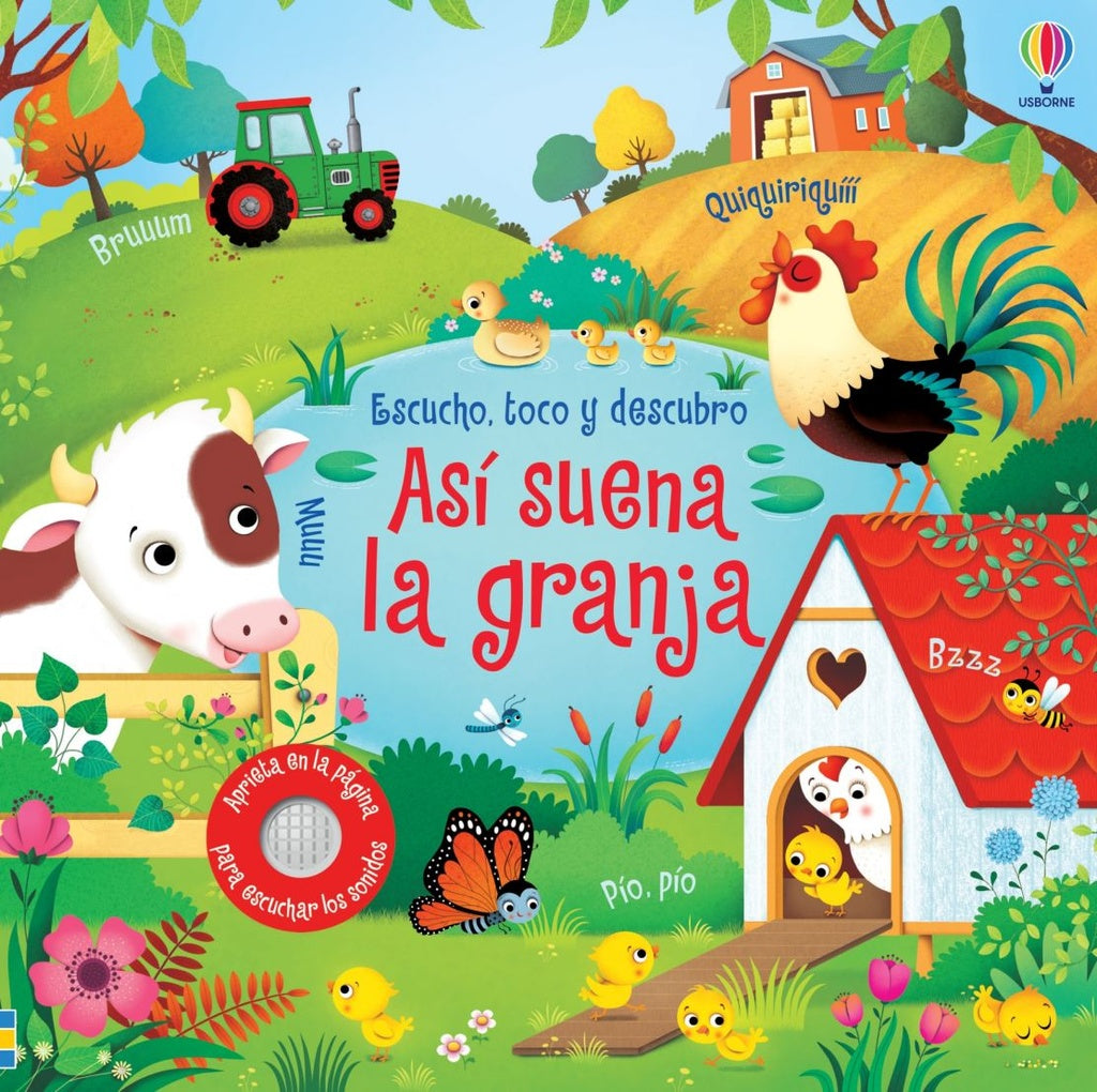 Así suena la granja. Escucho, toco y descubro | SAM TAPLIN