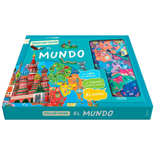 Descubriendo el mundo. (Mi estuche magnético)  | Auzou