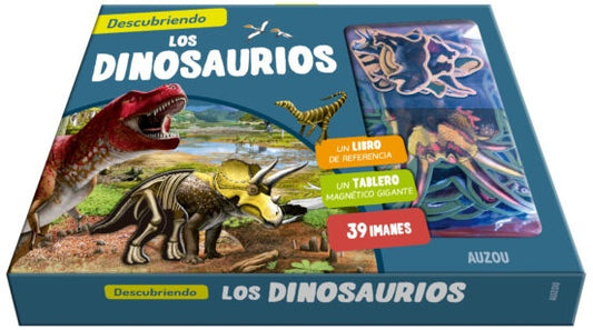 Descubriendo los dinosaurios. (Mi estuche magnético)  | Auzou