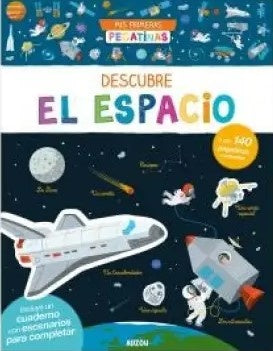 Mis primeras pegatinas. Descubre el espacio | Auzou