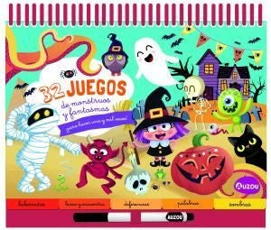 32 juegos de monstruos y fantasmas  | Auzou