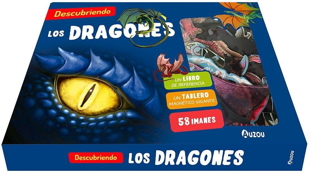 Descubriendo los dragones. Tablero magnético | KATHERINE QUENOT