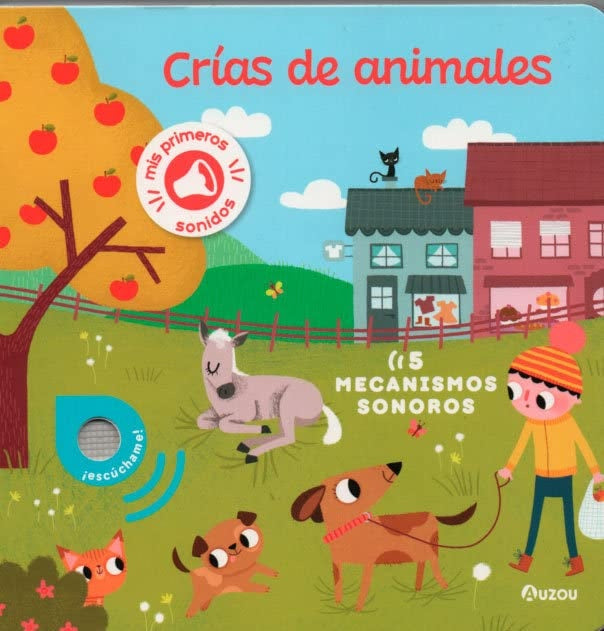 Crías de animales. Mir primeros sonidos | Auzou