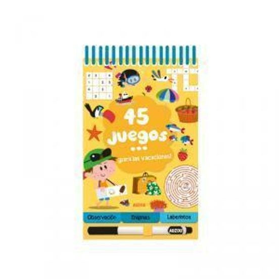 45 juegos... ¡para las vacaciones! | Auzou
