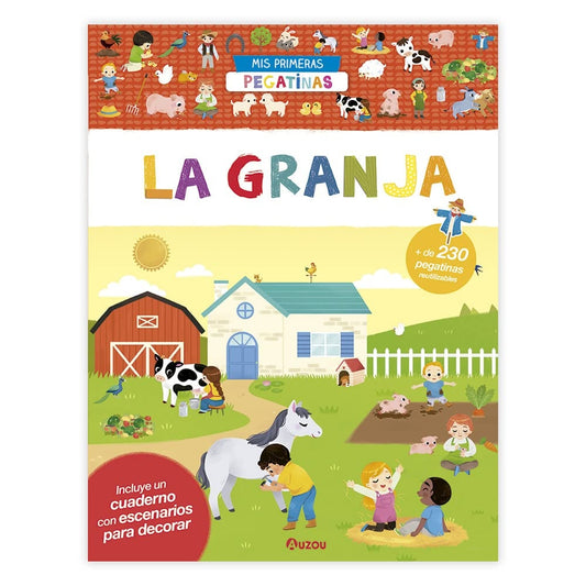 Mi primer libro de pegatinas. La granja | Auzou