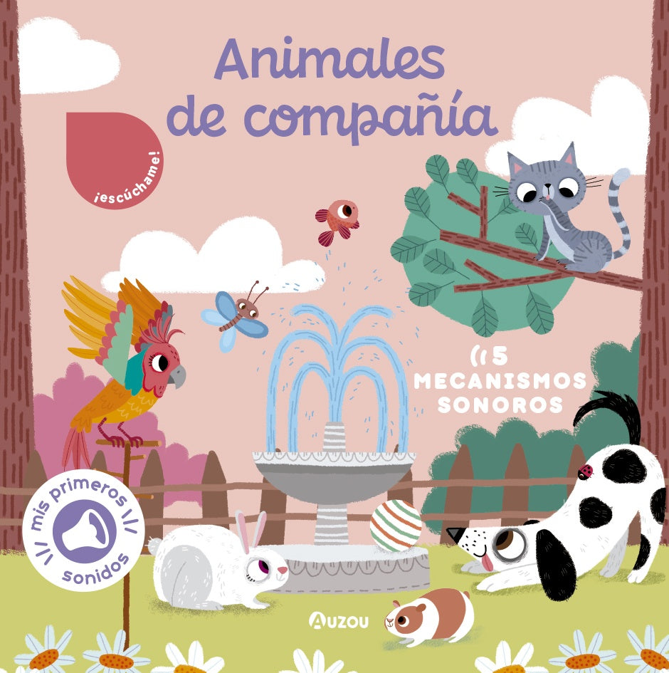 Animales de compañía. Libro de sonidos | Auzou