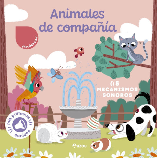 Animales de compañía. Libro de sonidos | Auzou