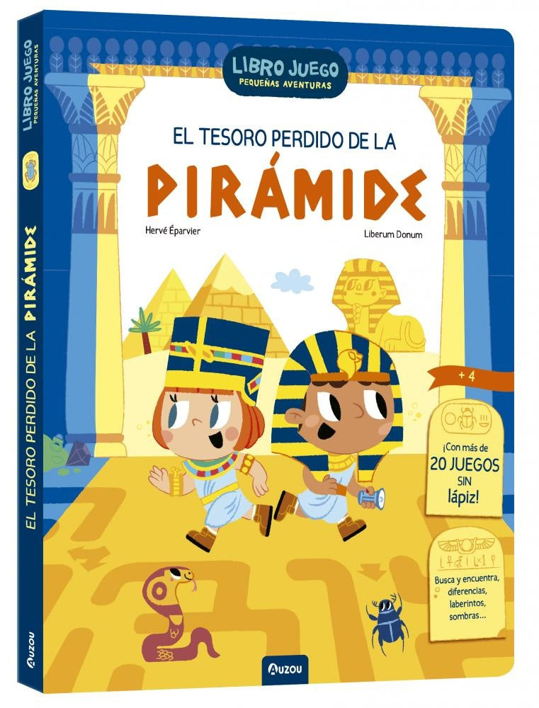 El el tesoro perdido de la pirámide | HERVE EPARVIER