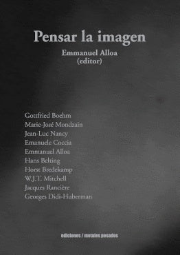 PENSAR LA IMAGEN | AMMANUEL ALLOA