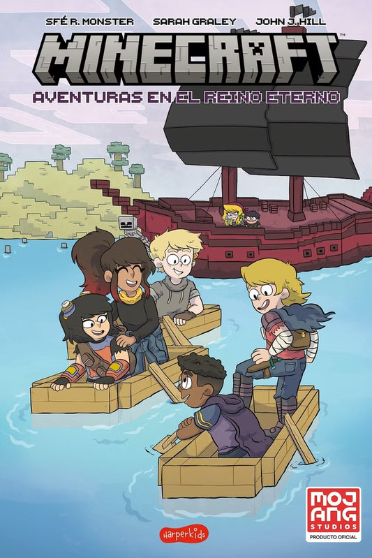 Minecraft oficial: Aventuras en el Reino Eterno (cómic) | SFE/ GRALEY  SARAH/ HILL  JOHN MONSTER