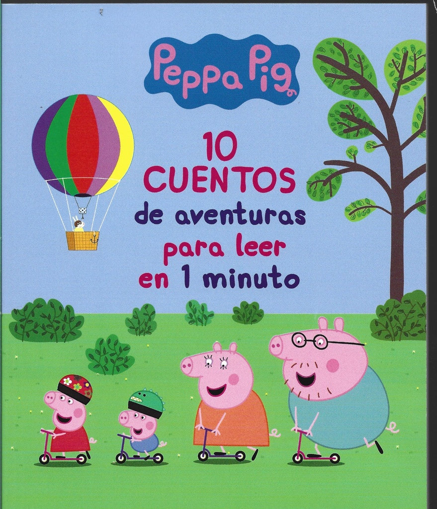 Peppa Pig. 10 cuentos de aventuras para leer en 1 minuto | PEPPA PIG