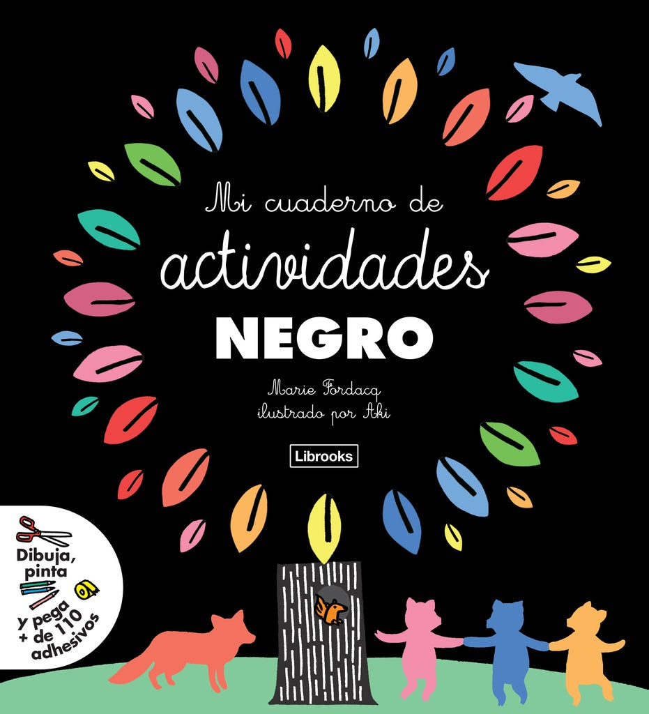 Mi cuaderno de actividades negro | AKI FORDACQ