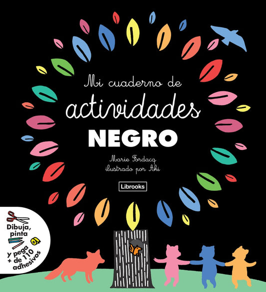 Mi cuaderno de actividades negro | AKI FORDACQ