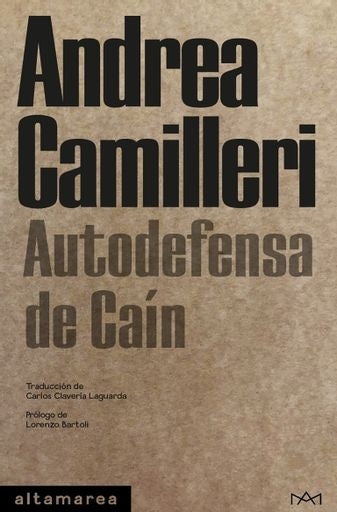 Autodefensa de Caín | Andrea Camilleri