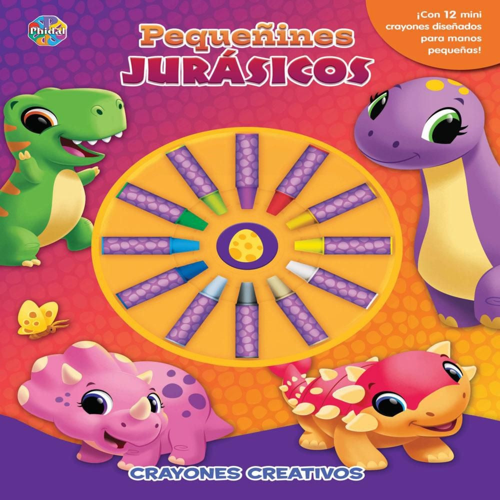 Crayones creativos. Pequeñines jurásicos | Phidal