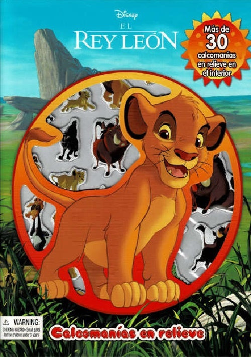Calcomanías con relieve. El Rey León | Phidal