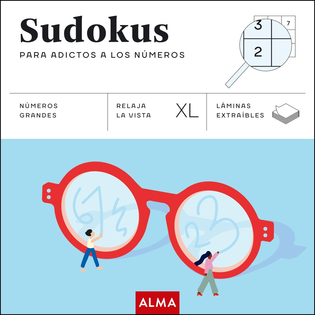Sudokus XL para adictos a los números | Alma editorial