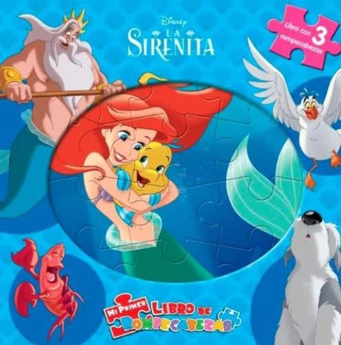 La sirenita - Mi primer libro de rompecabezas | Phidal