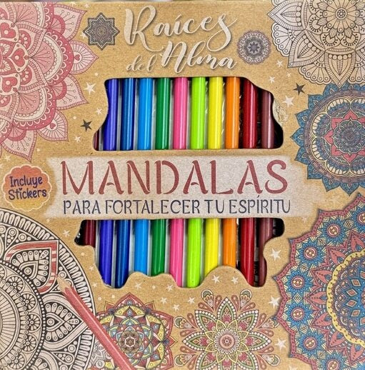 Raíces del alma: Mandalas para fortalecer tu espíritu | Latinbooks
