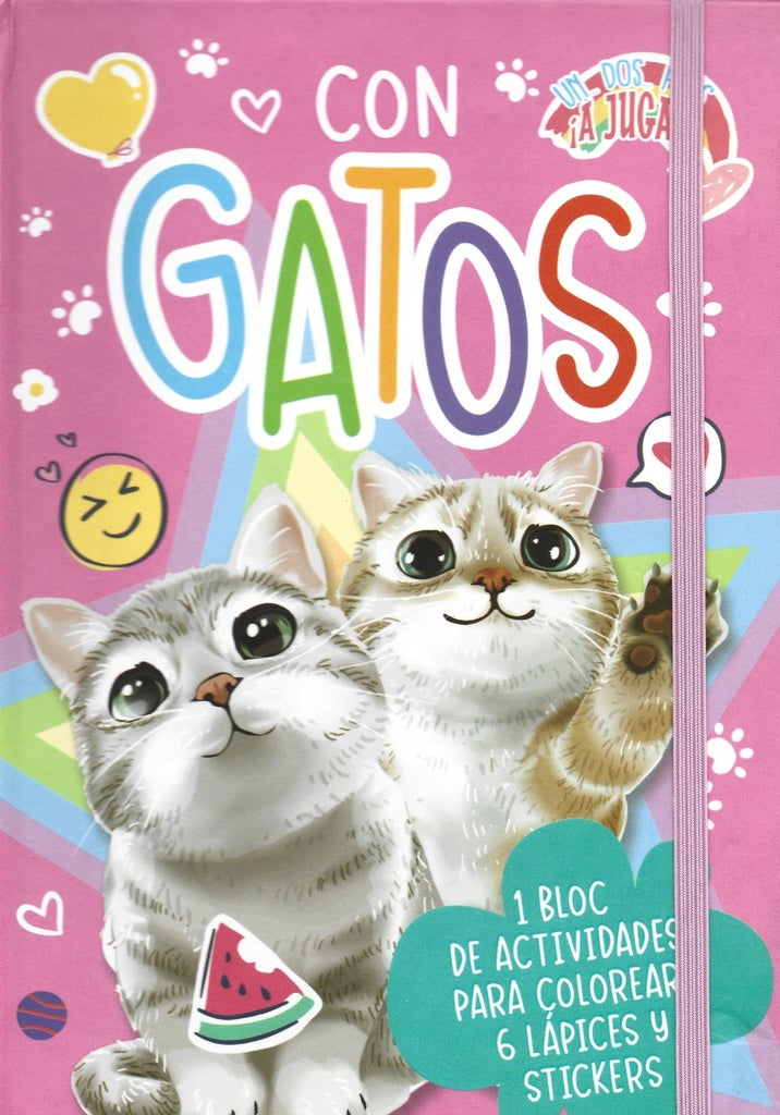 1...2... Pets ¡A Jugar!: Con Gatos | Varios autores