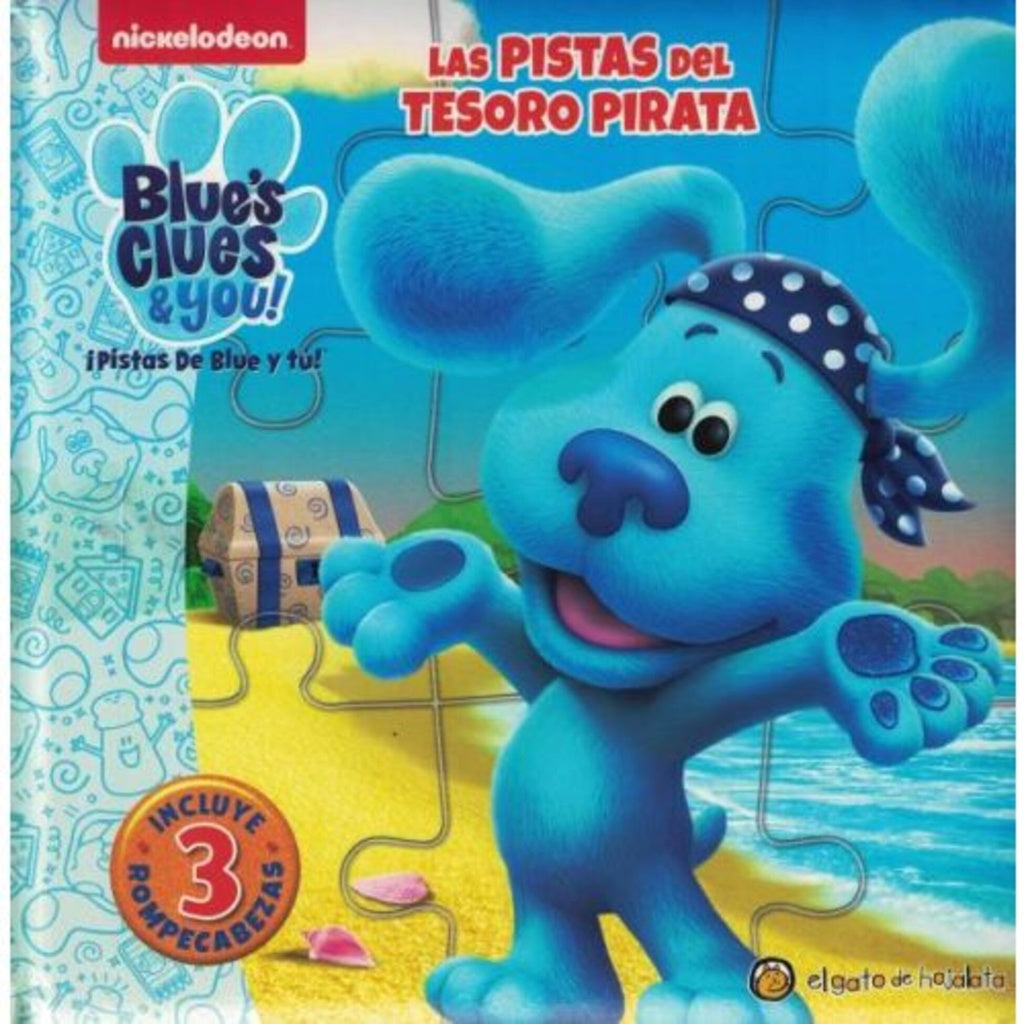 Las pistas del tesoro pirata. Las pistas de Blue. Hisotrias para armar | EL GATO DE HOJALATA