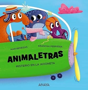 Animaletras "Misterio en la Avioneta" | Mar Benegas