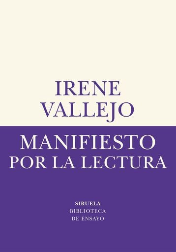Manifiesto por la lectura | IRENE VALLEJO