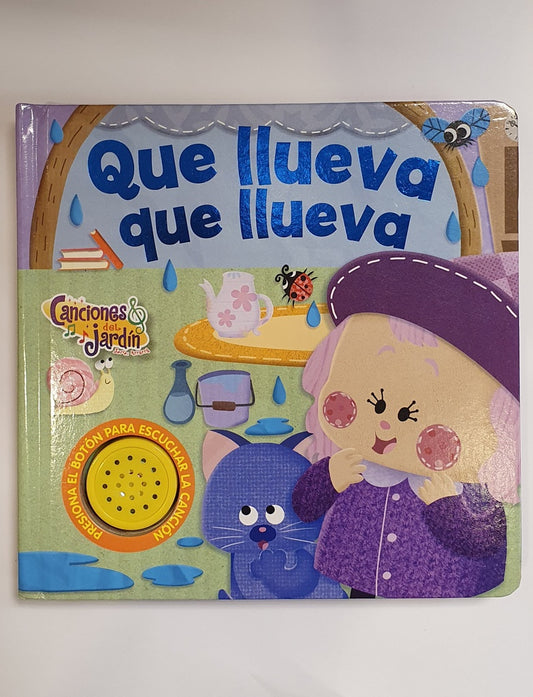 Canciones del jardín: Que llueva que llueva | Latinbooks