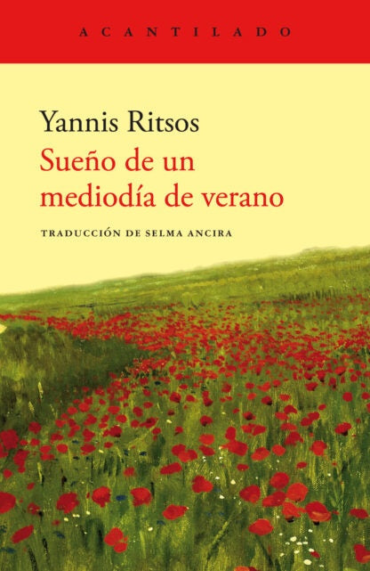 Sueño de un mediodía de verano | YANNIS RITSOS