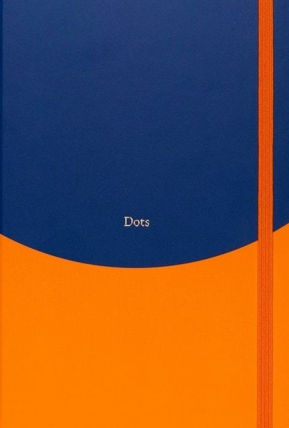 CUADERNO AZUL - NARANJA PUNTEADO | Yop & Tom
